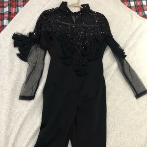 Black jumpsuit